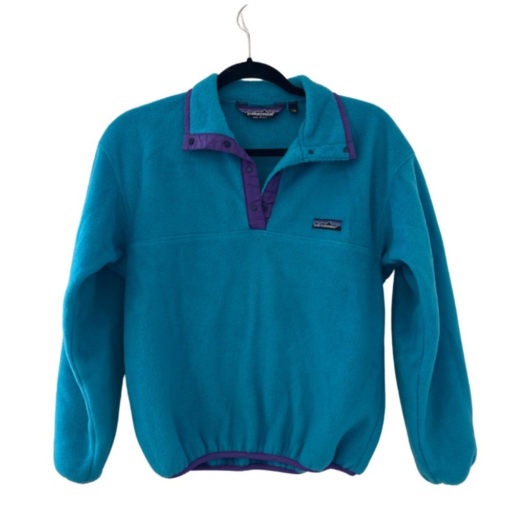 Kids Vintage Patagonia Snap-T Pullover Size 7/8